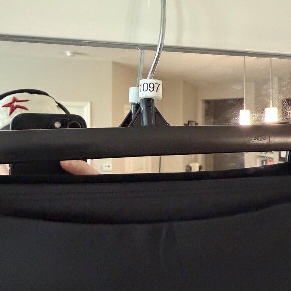 On Running Women's Athletic Shorts - Black and Blue - Picture 2 of 5